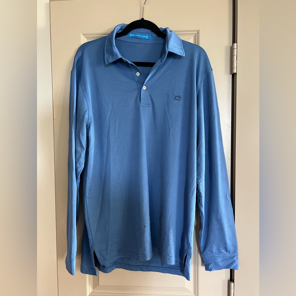 Southern Tide Long-Sleeve Performance Polo